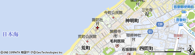 富山県滑川市武平太町周辺の地図