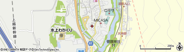 旅館山楽荘周辺の地図