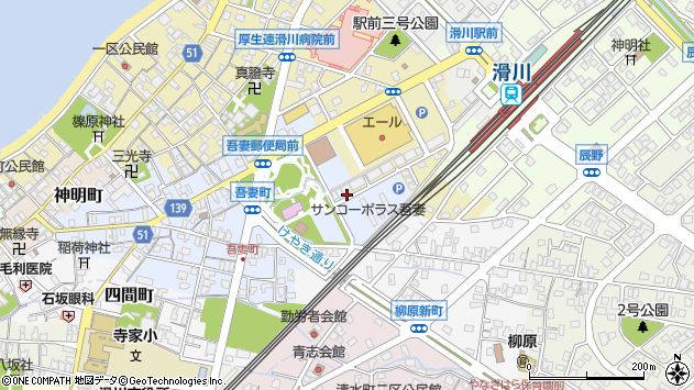 〒936-0026 富山県滑川市公園通りの地図