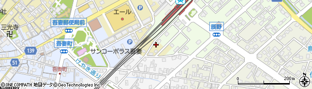 富山県滑川市常盤町376周辺の地図