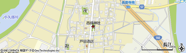 富山県高岡市長慶寺212周辺の地図