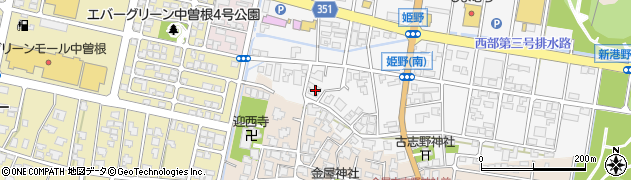 富山県高岡市姫野163周辺の地図
