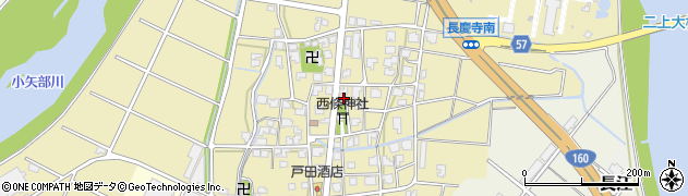 富山県高岡市長慶寺208周辺の地図