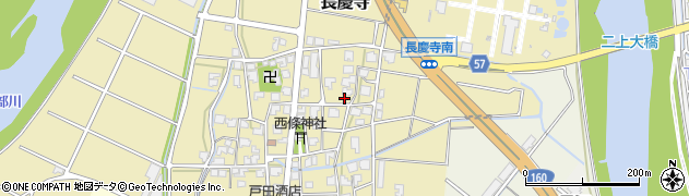 富山県高岡市長慶寺234周辺の地図