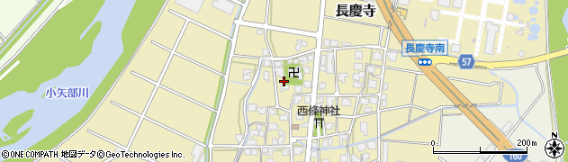 富山県高岡市長慶寺195周辺の地図