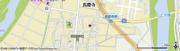 富山県高岡市長慶寺236周辺の地図