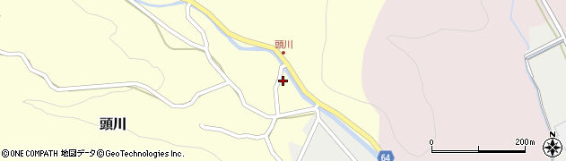 富山県高岡市頭川2081周辺の地図