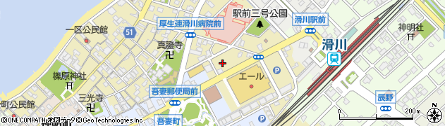 富山県滑川市常盤町530周辺の地図