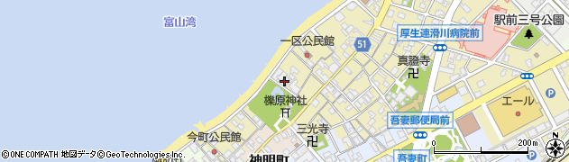 富山県滑川市常盤町31周辺の地図