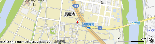富山県高岡市長慶寺424周辺の地図