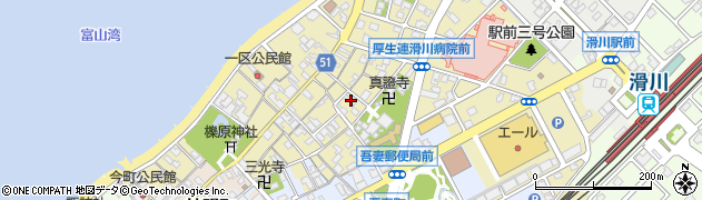 富山県滑川市常盤町328周辺の地図