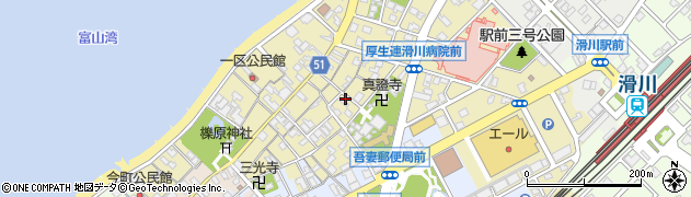 富山県滑川市常盤町327周辺の地図