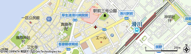 富山県滑川市常盤町519周辺の地図