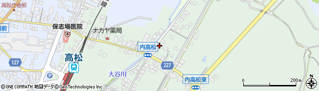 石川県かほく市内高松（酉）周辺の地図