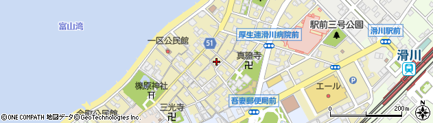 富山県滑川市常盤町319周辺の地図