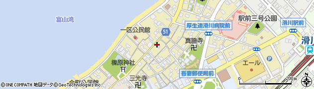 富山県滑川市常盤町1139周辺の地図