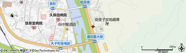 セブンイレブン大子池田松沼店周辺の地図