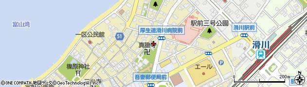 富山県滑川市常盤町635周辺の地図