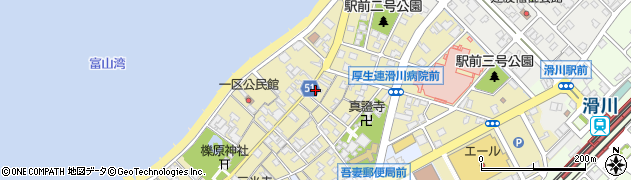 富山県滑川市常盤町1100周辺の地図