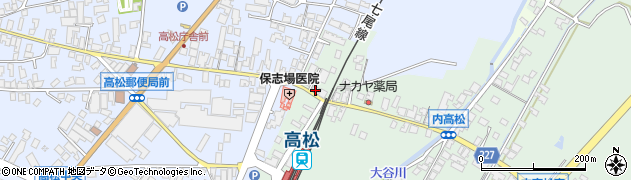石川県かほく市内高松コ39周辺の地図