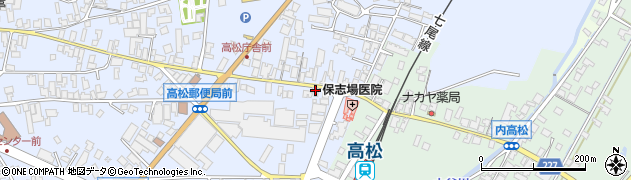 石川県かほく市高松ノ90周辺の地図