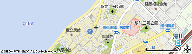 富山県滑川市常盤町1094周辺の地図