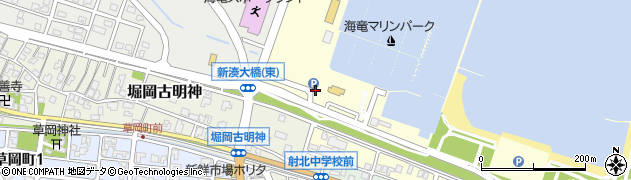 富山県射水市海竜新町周辺の地図