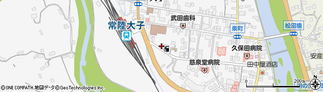 茨城交通株式会社　タクシー・大子周辺の地図