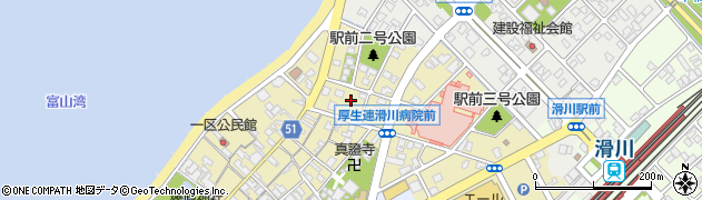 富山県滑川市常盤町678周辺の地図
