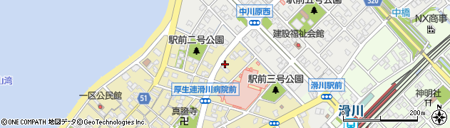 富山県滑川市常盤町565周辺の地図