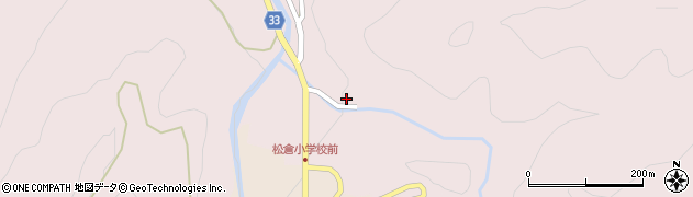 富山県魚津市金山谷184周辺の地図