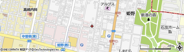 富山県高岡市姫野周辺の地図