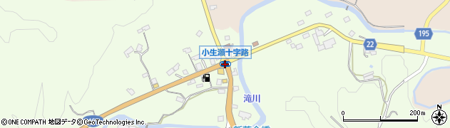 小生瀬十字路周辺の地図