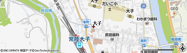 井坂本店周辺の地図