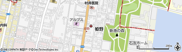 富山県高岡市姫野299周辺の地図