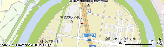富山県高岡市長慶寺569周辺の地図