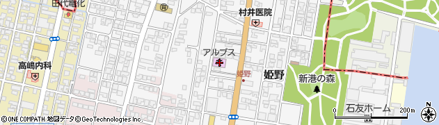 富山県高岡市姫野506周辺の地図