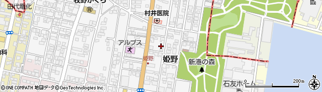 富山県高岡市姫野301周辺の地図