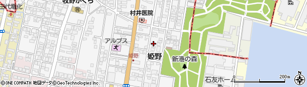 富山県高岡市姫野308周辺の地図