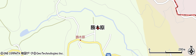 富山県高岡市勝木原周辺の地図