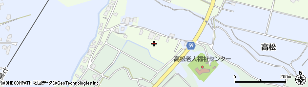 石川県かほく市長柄町（ヌ）周辺の地図