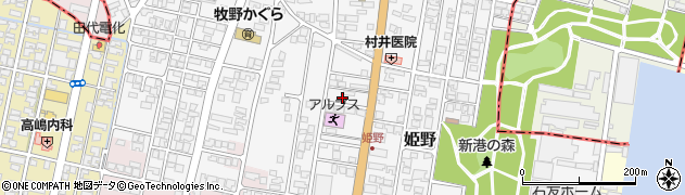 富山県高岡市姫野503周辺の地図