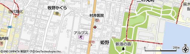 富山県高岡市姫野303周辺の地図