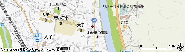 茨城新聞　豊田新聞店周辺の地図