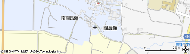 長野県中野市間長瀬66周辺の地図