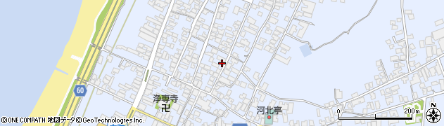 石川県かほく市高松子12周辺の地図