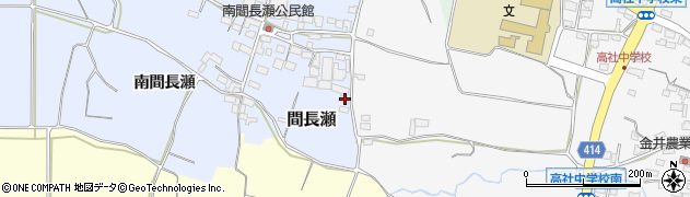 長野県中野市間長瀬52周辺の地図