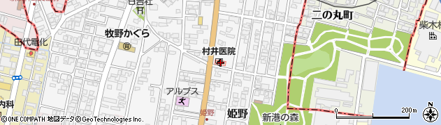 富山県高岡市姫野401周辺の地図