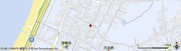 石川県かほく市高松子15周辺の地図
