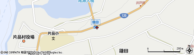 鎌田モータース周辺の地図